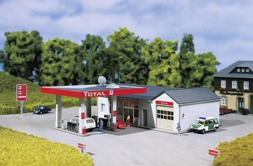 Auhagen Tankstelle Modellbau Spur H0 - Bild 1