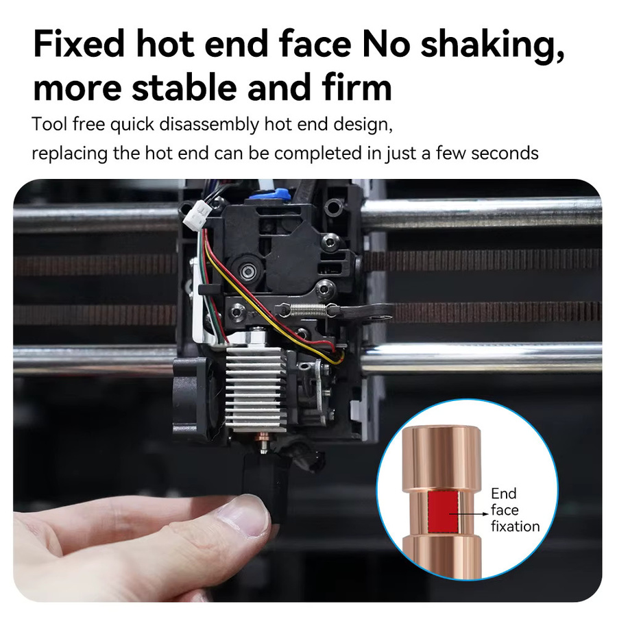 Anycubic Kobra S1 Upgrade Keramik Hotend für Kobra S1 Combo Head S1C 3D-Drucker 24V 48W 300 °C - Bild 3