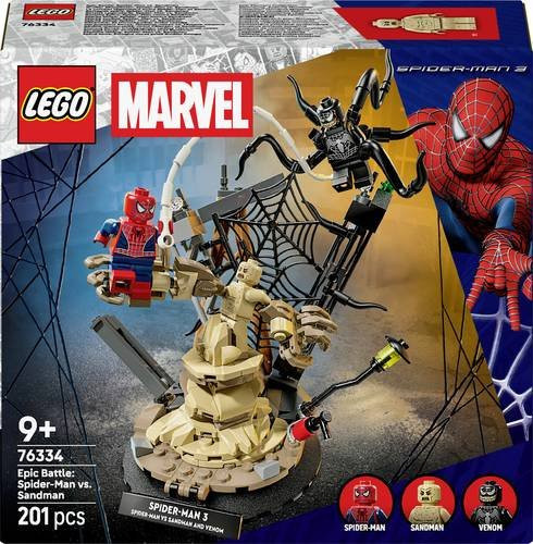 LEGO Marvel Super Heroes Großer Showdown: Spider-Man vs. Sandman Konstruktionsspielzeug - Bild 1