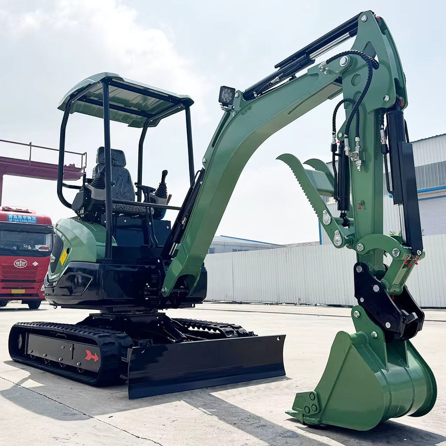 Skott Mini-Bagger, Hydraulikbagger, Grün - Bild 2