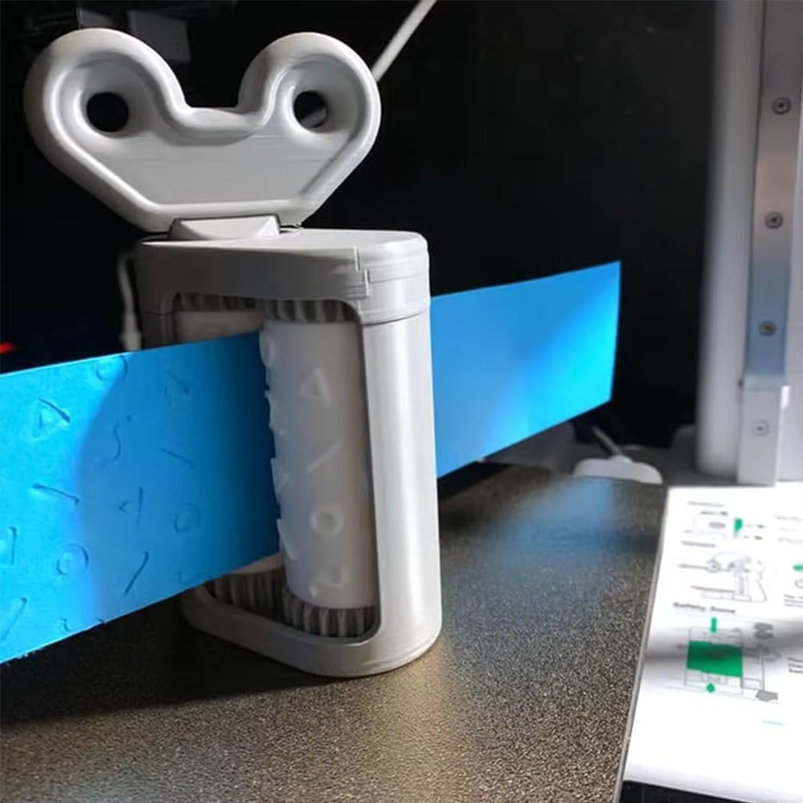 Handheld-Kartenpräger Dual-Roller 3D-Texturendrucker für Visitenkarten und Bastelprojekte aus Kunststoff - Bild 3