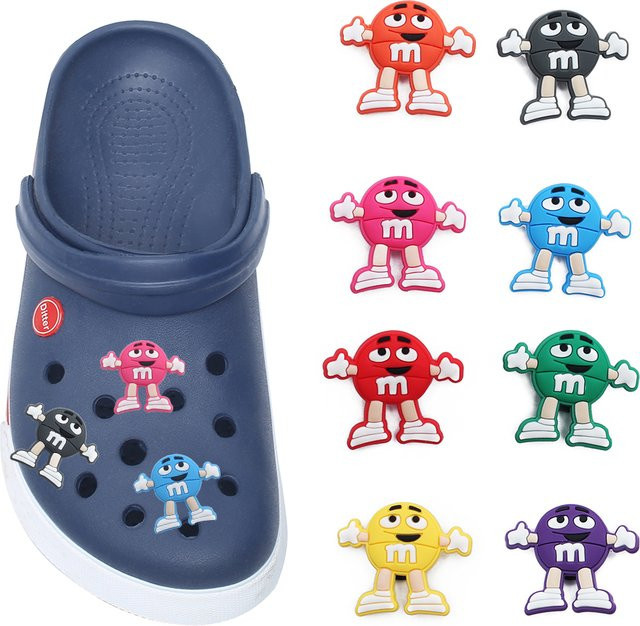 Potdemiel Schuh-Charms, Schokoladenform, 8 Stück - Bild 1