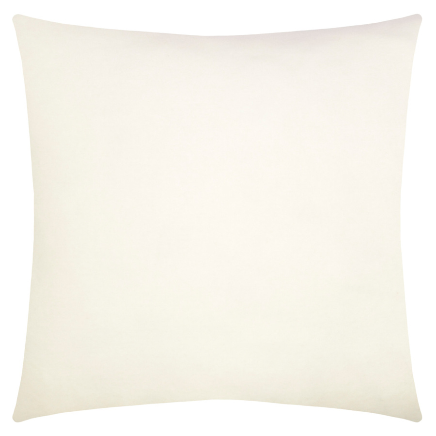 Zoeppritz Soft-Fleece Kissenhülle Weiß, quadratisch, 50 x 50 cm - Bild 1