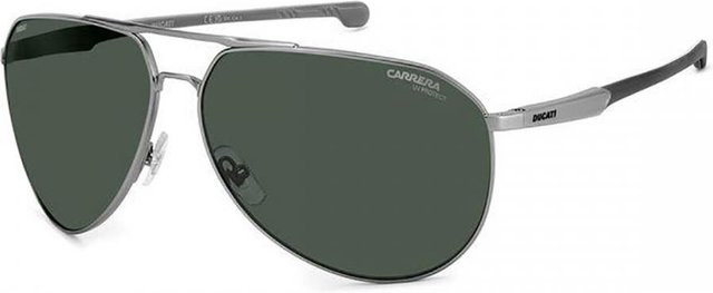 Carrera Ducati R80 Qt Sonnenbrille, Herren, Vollrand, Metall, Aviator, Gray - Bild 1