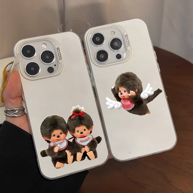 Mesuca Handyhülle im Moomin und Snufkin Kawaii Cartoon Design für iPhone 11 bis iPhone 17 Pro Max und weitere Modelle - Bild 1