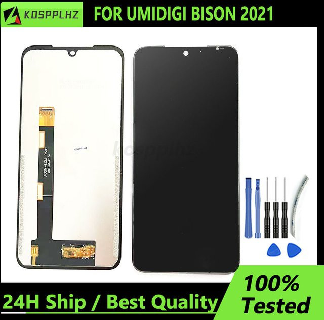 Umidigi Bison 2021 LCD Touch Screen Display Ersatz, 6,3 Zoll, Schwarz - Bild 1