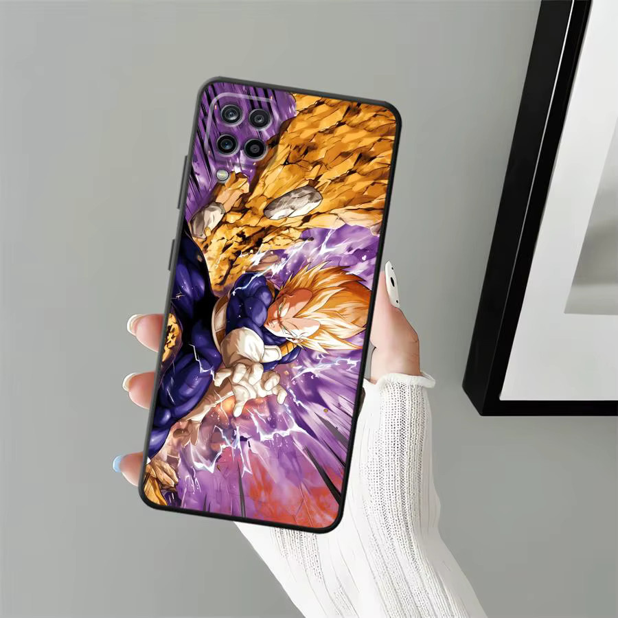 Dragon Ball Dashing Vegeta Handyhülle für Samsung Galaxy A-Serie in Schwarz - Bild 2