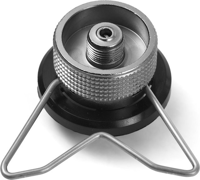 TOMTOP JMS Camping-Gasherd-Adapter aus Edelstahl und Aluminiumlegierung in Silber für Butangas - Bild 1