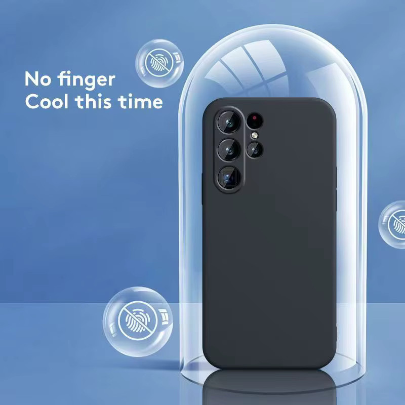 Stoßfeste Silikon Schutzhülle für Samsung Galaxy S26 S25 S24 S23 S22 S21 FE Plus Ultra in Schwarz - Bild 2