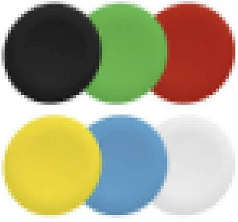Schneider Electric ZBAF9 Tastenschild in Multicolour für Flush-Mount-Montage - Bild 1