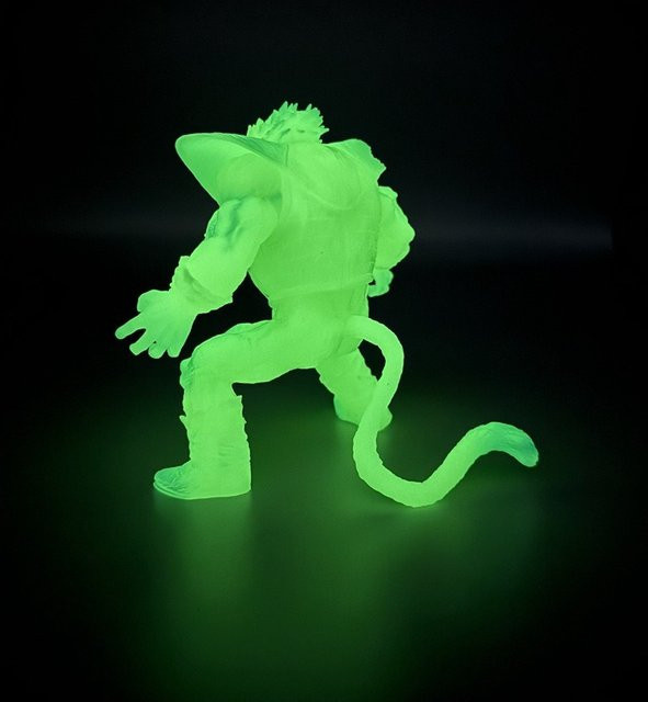 Dragon Ball Super Saiyan Great Ape Vegeta, Szenenfigur Statue, leuchtend im Dunkeln - Bild 1