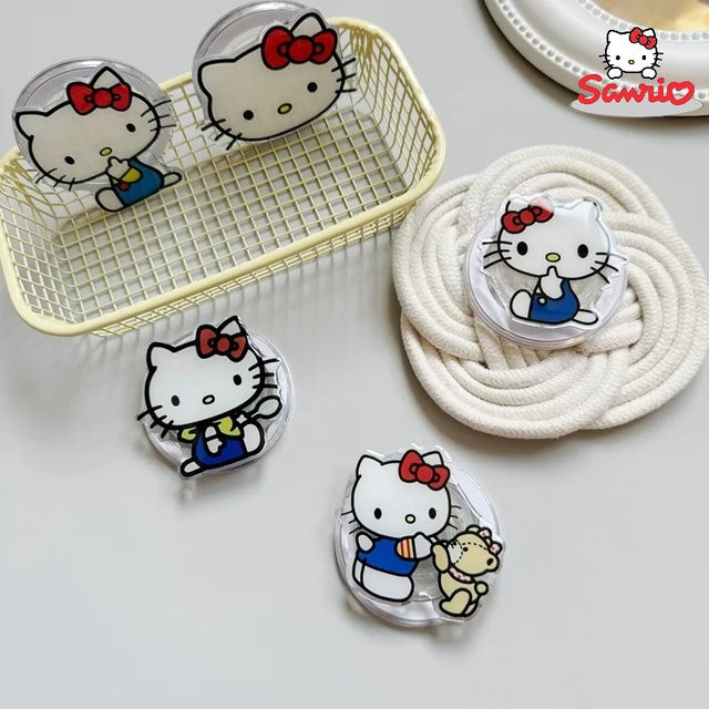 Sanrio Hello Kitty Magnetischer Handyhalter im INS-Stil für MagSafe-Telefone, faltbar, Mehrfarbig - Bild 1
