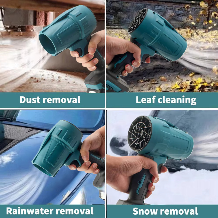Makita Kabelloser Hand-Turbogebläse-Ventilator, leistungsstarker elektrischer Staubbläser für 18V Akku - Bild 4