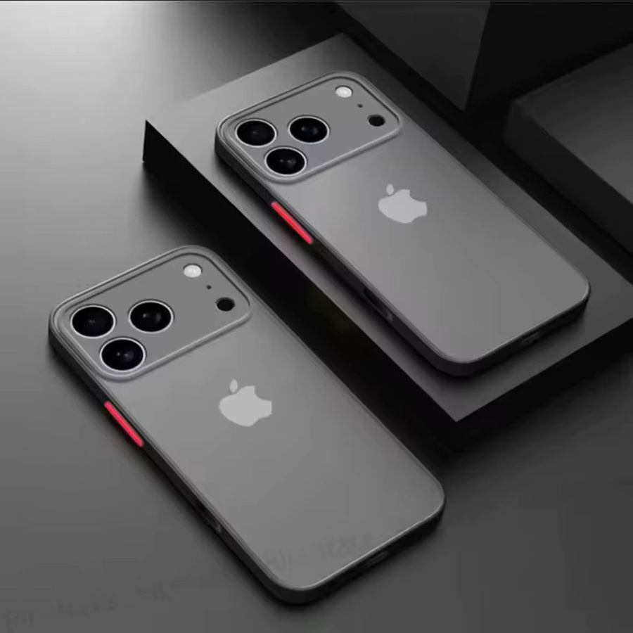 Stoßfeste Silikon-Hartschalen Handyhülle für Apple iPhone 17 16 15 14 11 Pro Max in Blau - Bild 2