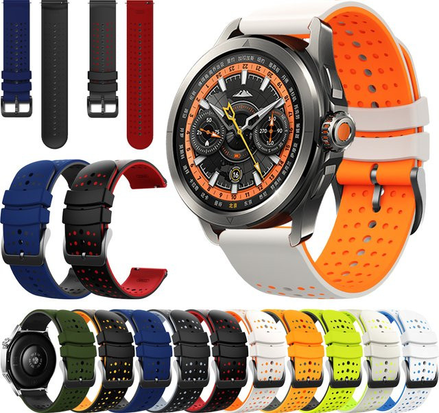 Sportarmband Silikon, 22 mm, Unisex - Bild 1