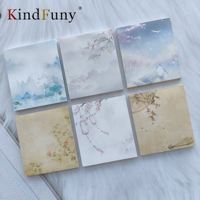 KindFuny Kawaii Haftnotizen Index Set mit 50 Blatt in Multicolour - Bild 1