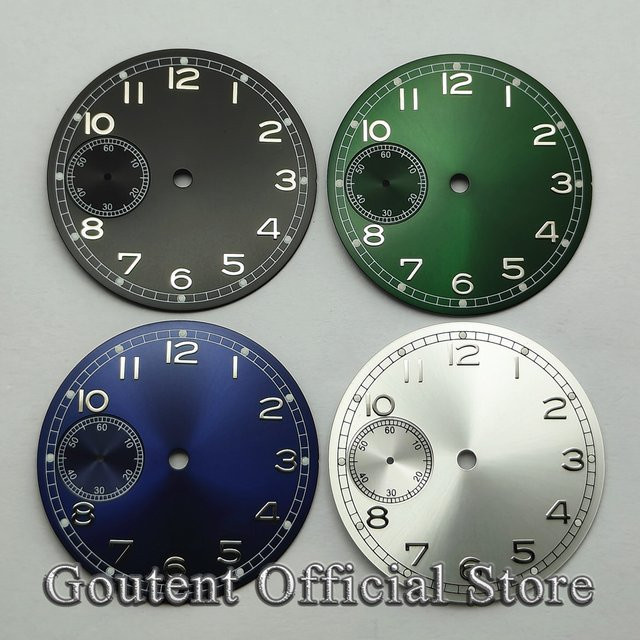 Goutent Sportuhrteile, silber, Digitaldisplay, 37 mm - Bild 1