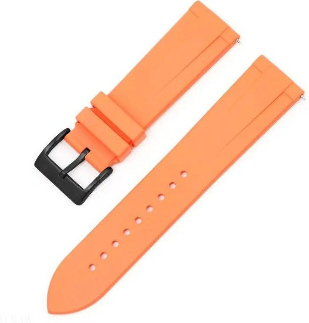 Freesh Uhrenarmband Fluorkautschuk, Edelstahl-Schnalle, 22 mm, Unisex - Bild 1