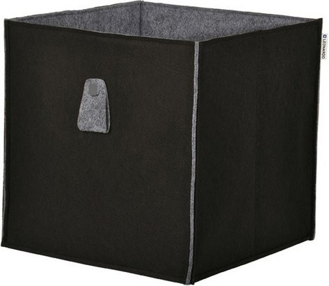 PHOENIX Filzbox Atlanta in Anthrazit Grau, B/T/H: 34 x 34 x 34 cm - Bild 1