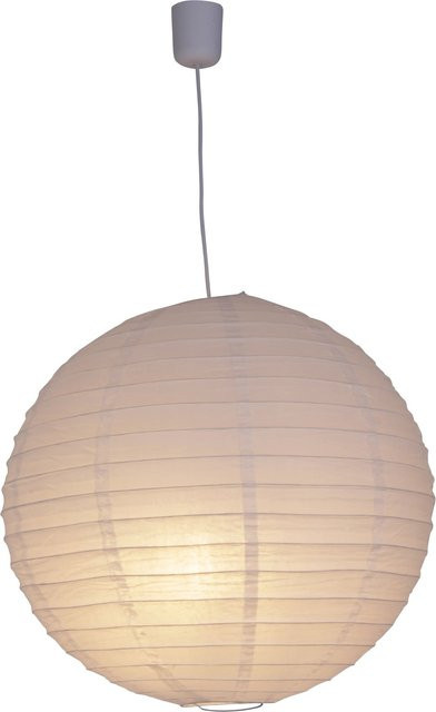 Näve Pendelleuchte Ping Pong in Weiß aus Papier, Durchmesser: 60 cm, Höhe: 50 cm - Bild 1