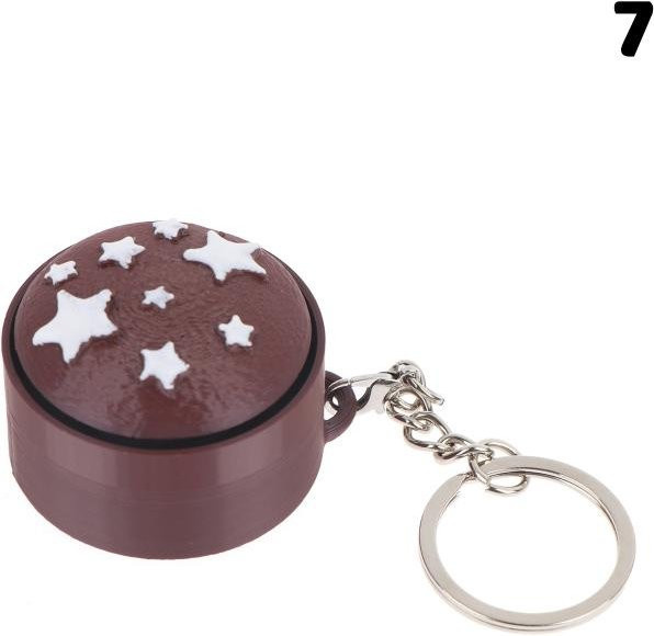 Schlüsselanhänger Simulierte Schokoladen-Tastatur, Unisex - Bild 1