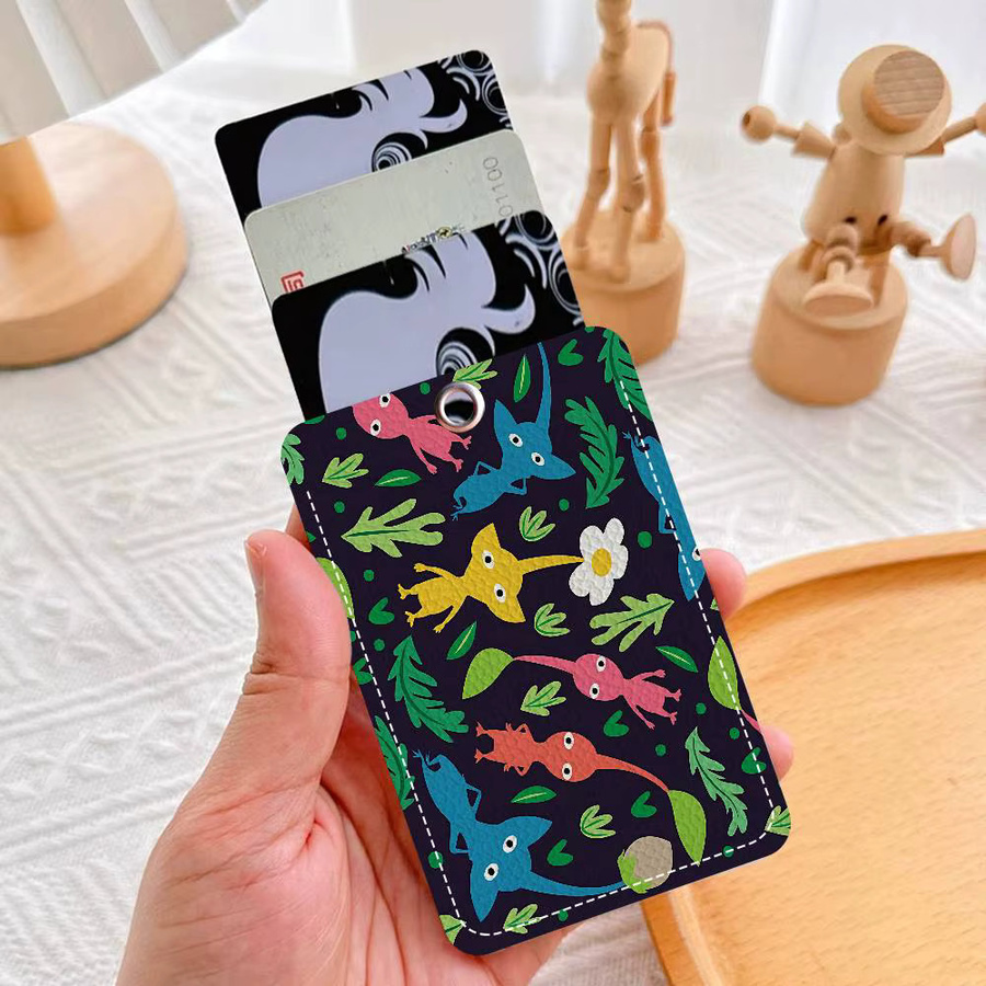 Pikmin Kartenhalter aus Kunststoff in Multicolour für Bankkarten, Business-Karten, ID-Karten und Abzeichen als Schlüsselanhänger - Bild 5