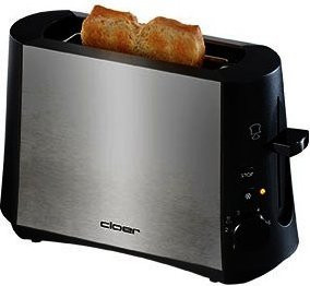 Cloer Single-Toaster 3890 aus Edelstahl in Silber mit Auto-Shutoff - Bild 1