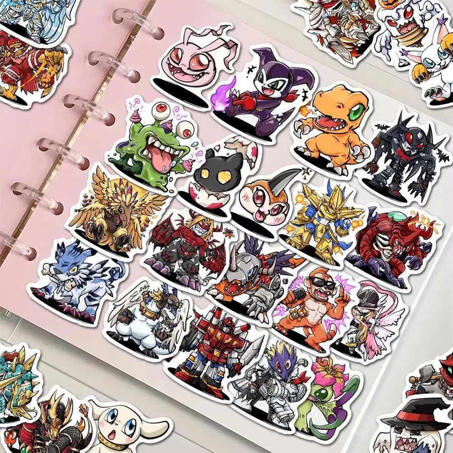 Bandai Digimon Abenteuer Aufkleber, 10/30/54 stücke - Bild 3