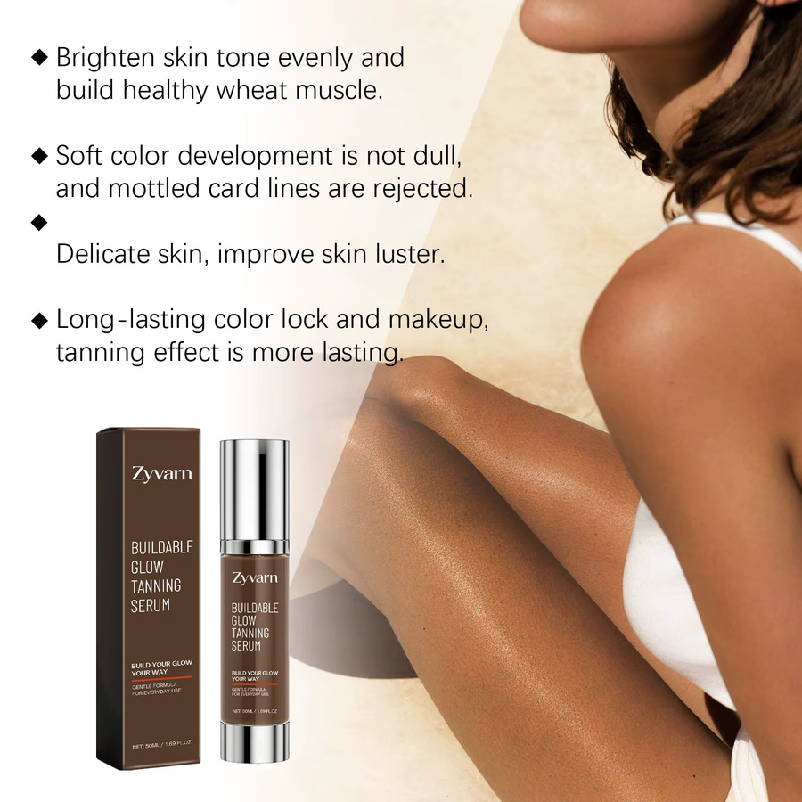 Hoygi Selbstbräunungs-Serum für Gesicht und Körper, Unisex - Bild 2