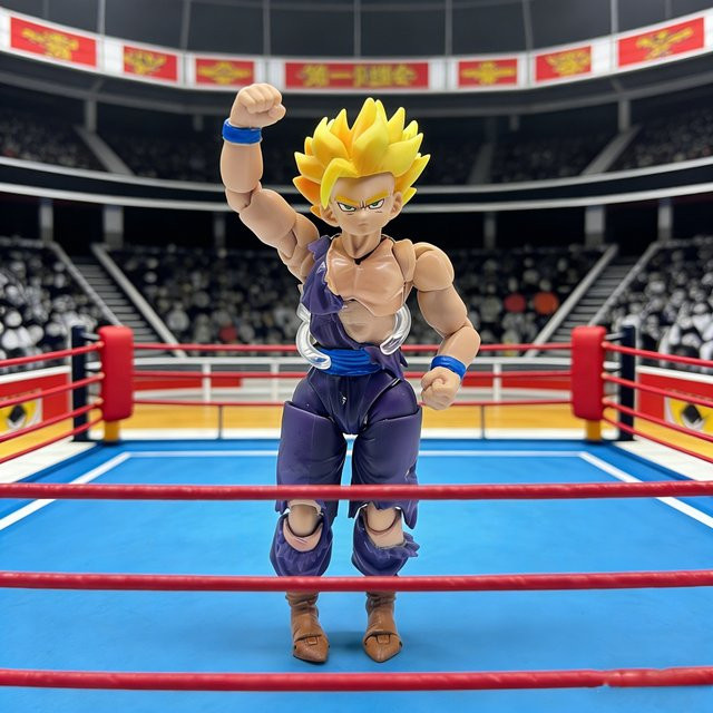 Bandai Dragon Ball Z Son Gohan Super Saiyan, Actionfigur, Montage-Modellbausatz - Bild 1