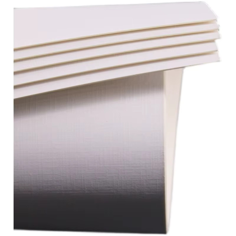 FENGLI Ölgemäldepapier Set mit 10 Blatt Leinwandpapier für Ölpastell, weiß, 500/600 g, 4/8 K, ideal als Kunst-Übungspapier für Studenten und Anfänger - Bild 3