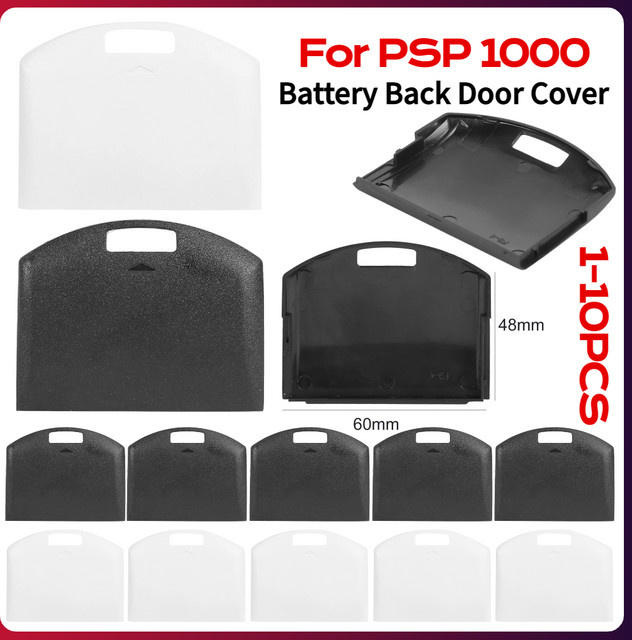 Ersatzgehäuse für Sony PSP 1000 Batterie-Rückabdeckung in Weiß oder Schwarz - Bild 1