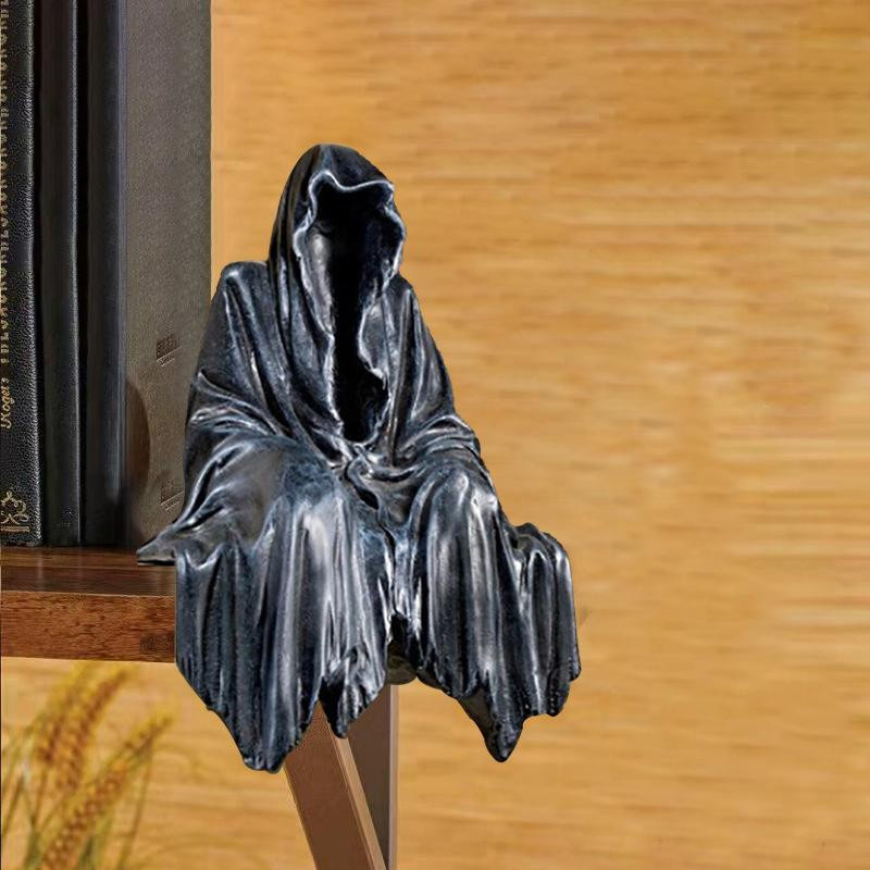 Fashnics Herr der Ringe Dementor Figur Sitzendes Modell Puppe Schwarz - Bild 5