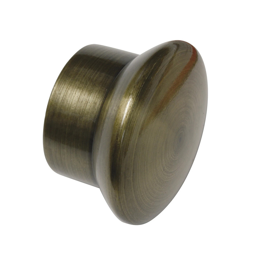 Gardinia Endstück Europa für Ø 19 mm aus Messing in Gold/Antik - Bild 2