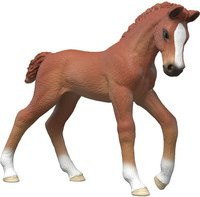 Schleich Horse Club Sammelfohlen Ruby Spielfigur in Hellbraun und Weiß