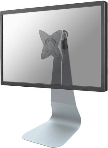 Neomounts FPMA-D800 Einfach Monitor-Standfuß in Silber, höhenverstellbar, für Monitore von 25,4 cm bis 68,6 cm, VESA 75x75 mm - Bild 1