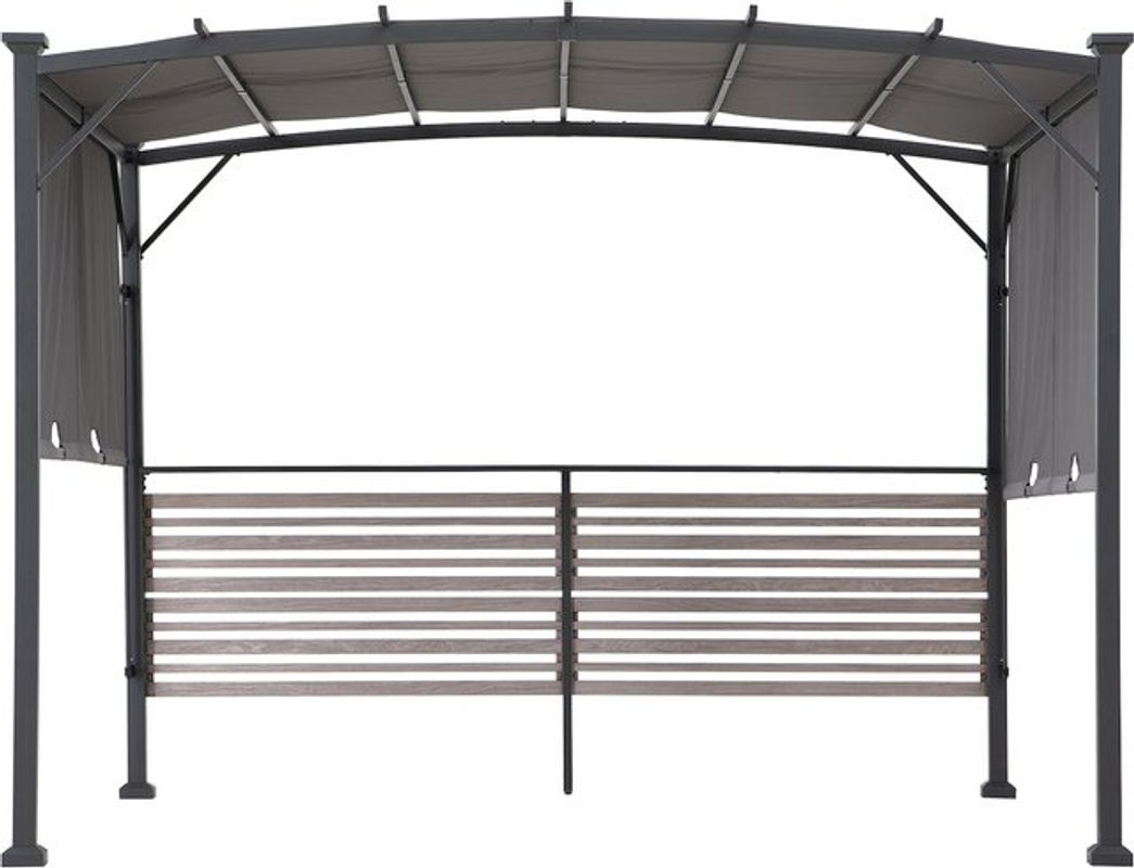 Sunjoy Whirlpool Pergola TITOV aus Stoff in Grau, B: 270 cm, T: 300 cm - Bild 2