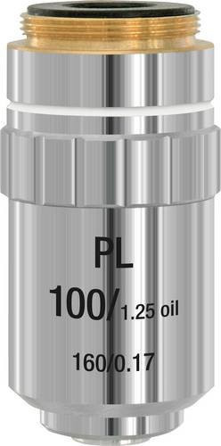 Bresser Optik DIN-PL 5941500 Mikroskop-Objektiv 100x in Silber - Bild 1