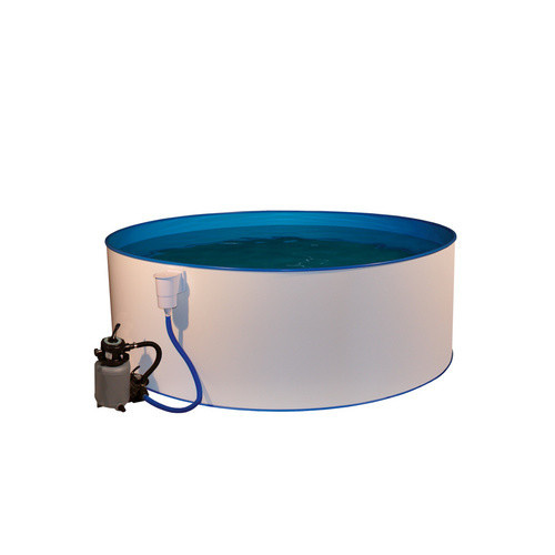 MYPOOL Rundpool in Weiß und Blau, Durchmesser: 450 cm, Höhe: 120 cm - Bild 2