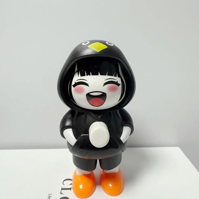 Schlüsselanhänger Cartoon, black, Unisex - Bild 1