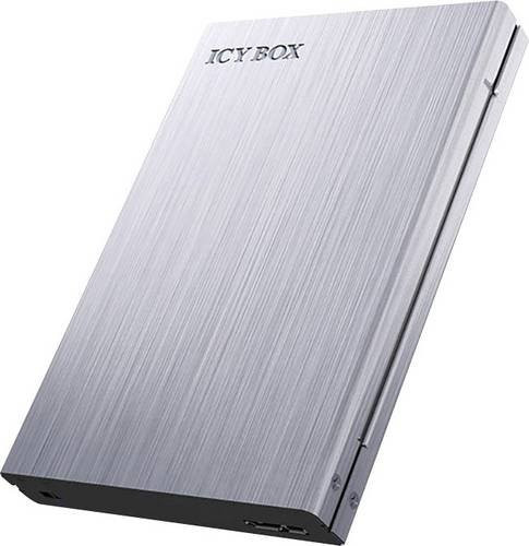 Icy Box IB-241WP Festplattengehäuse 2.5 Zoll USB 3.2 Gen 1 in Silber - Bild 1