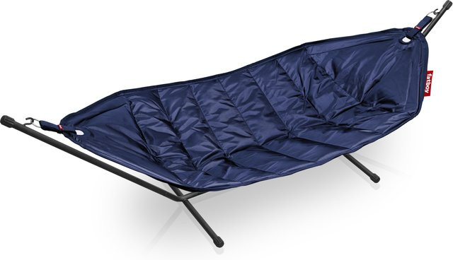 Fatboy Headdemock Hängematte mit Gestell in Blau aus UV-beständigem Polyester - Bild 1