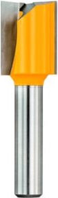 DeWalt Nutfräser HM Z2 Gelb S8 mm D10 mm DT90004-QZ - Bild 1