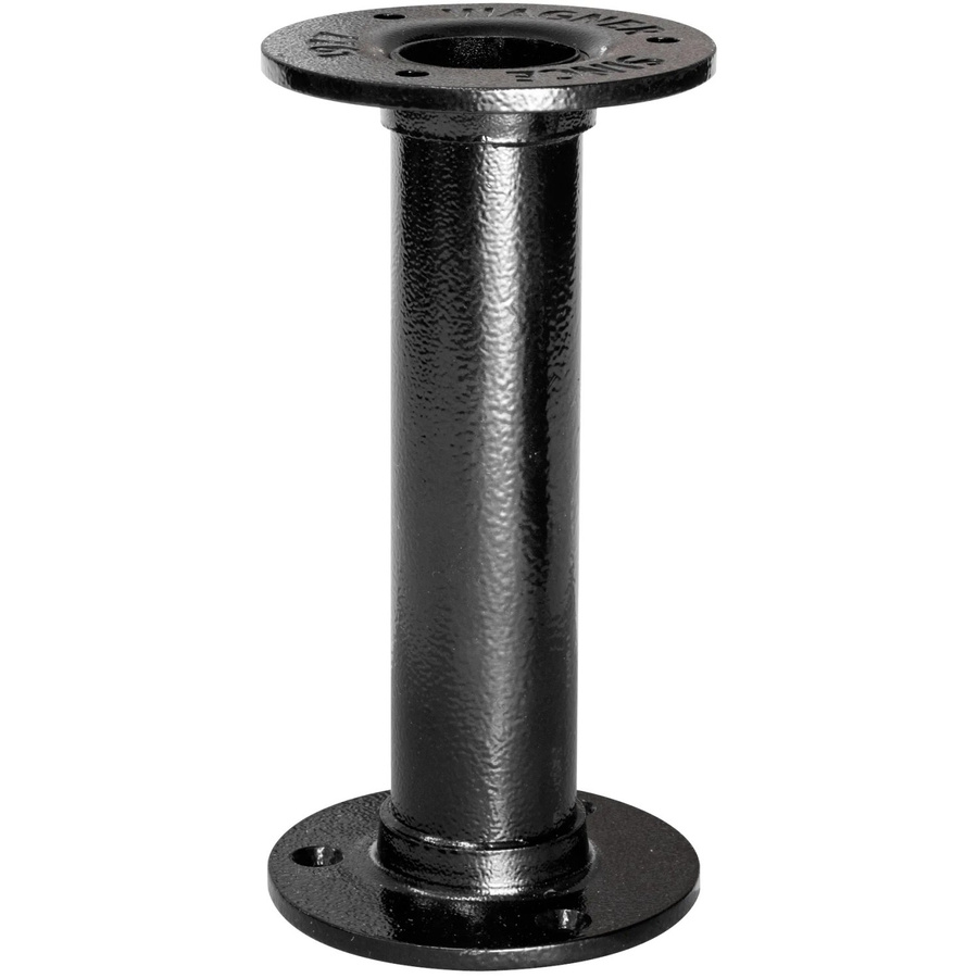 Wagner Möbelbein Industrial Pipe aus Stahl in Schwarz Matt, Durchmesser: 32,5 mm, Höhe: 15 cm - Bild 2