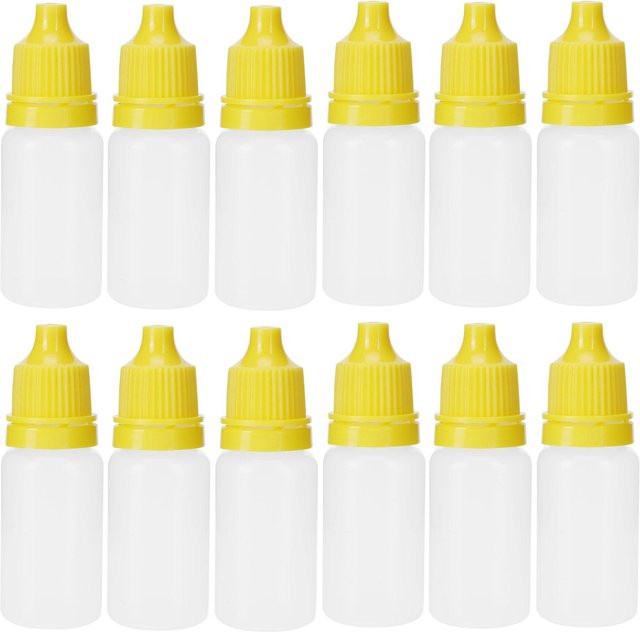 CosyHome Tropfflaschen, 5 ml, 50 Stück, Gelb - Bild 1