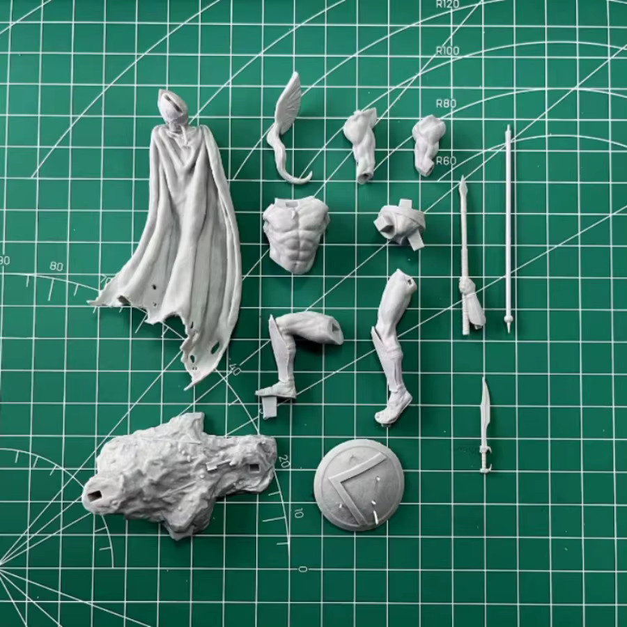 MODX Leonidas King of Sparta Warriors, Harzfigur, Maßstab 1:24, Ritter - Bild 2