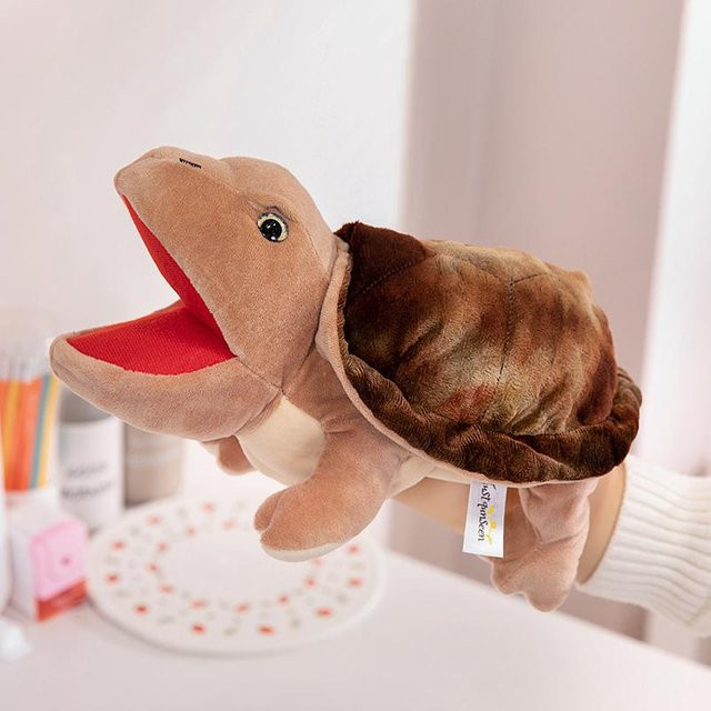 Kidsly Simulation Handpuppe Tiere, Plüsch / Textil, ab 18 Jahre - Bild 1