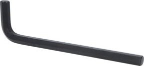 KS Tools Innensechskant-Winkelstiftschlüssel aus gehärtetem Stahl in Schwarz, 11 mm - Bild 1