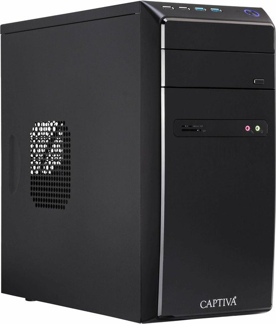 CAPTIVA Power-Starter I80-372 Desktop-PC in Schwarz mit Intel Core i5, 32 GB DDR4-SDRAM, 1 TB SSD und Windows 11 Home - Bild 1