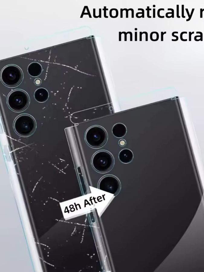 2 Stück Displayschutzfolie für Samsung S24 und S25 Serie, HD Klar, Transparent, Kratzfest und Blasenfrei - Bild 4